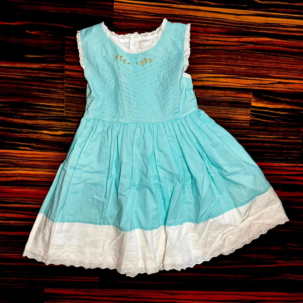 Well Dressed Wolf Aqua Little Den Dress